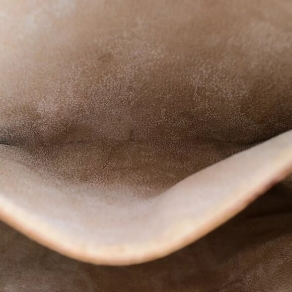 LOUIS VUITTON BUCKET GM Shoulder Tote Bag Monogram Leather Brown - Picture 6 of 16